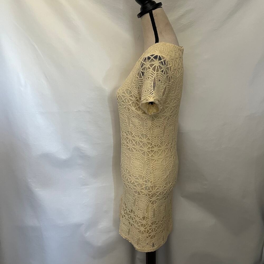 Lulus Love You For Eternity Shift Dress XS Crochet Fairy Coquette Cottagecore - Picture 6 of 14